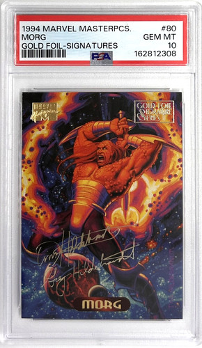 1994 marvel masterpieces morg - masterpieces,