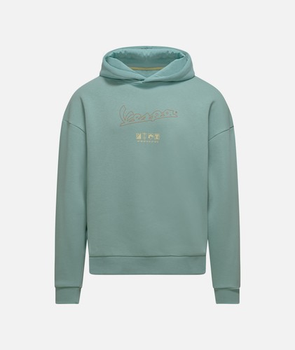 Vespa hoodie unisex verde - hoodie,