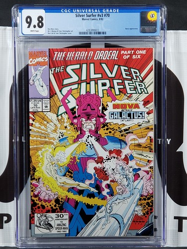 Silver surfer cgc - silver, *1st