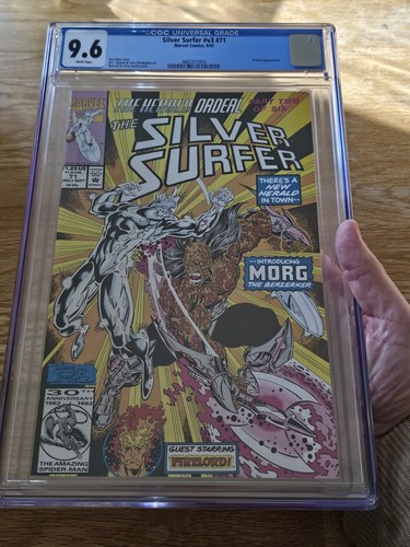 Silver surfer cgc 9 - silver,