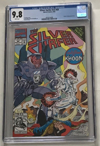 Silver surfer cgc 9 8 - #v3, 9.8